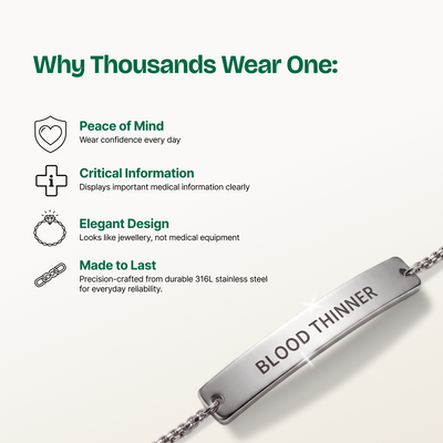 Emdica Blood Thinner Bracelet