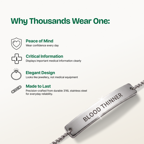 Emdica Blood Thinner Bracelet