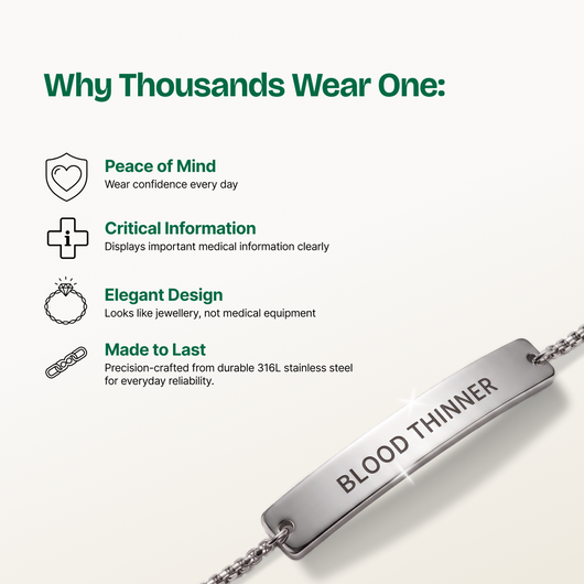 Emdica Blood Thinner Bracelet