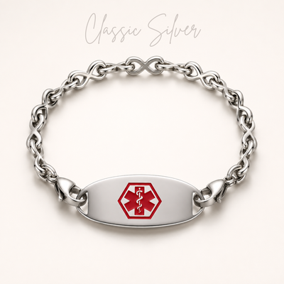 Cutstomizable Medical ID Bracelet