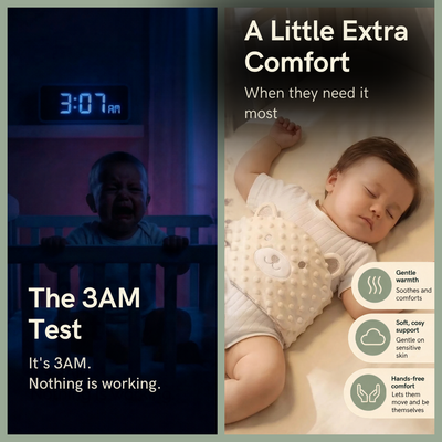 TummyHug - gentle comfort for little tummies.