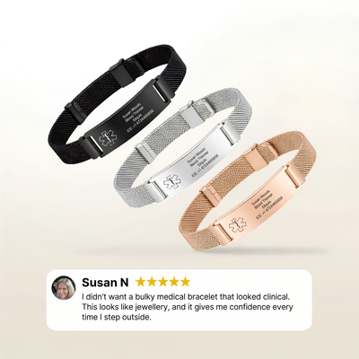 Emdica Customizable Medical Bracelet