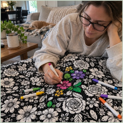 Cozy Canvas Blanket